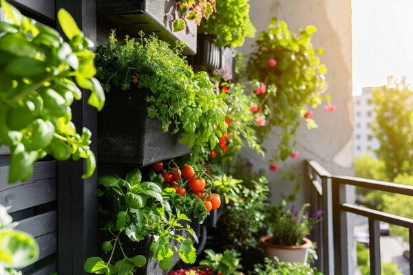Obst und Gemüse für den Balkon