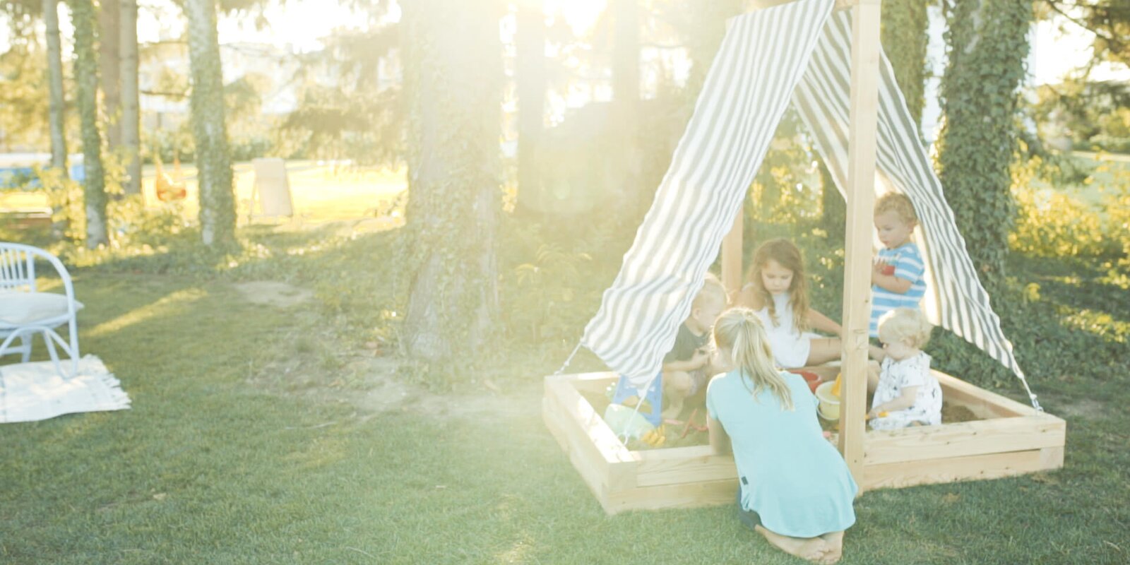 DIY Sandkiste Starkl Gartenblog Tipps & Tricks rund um das Gärtnern