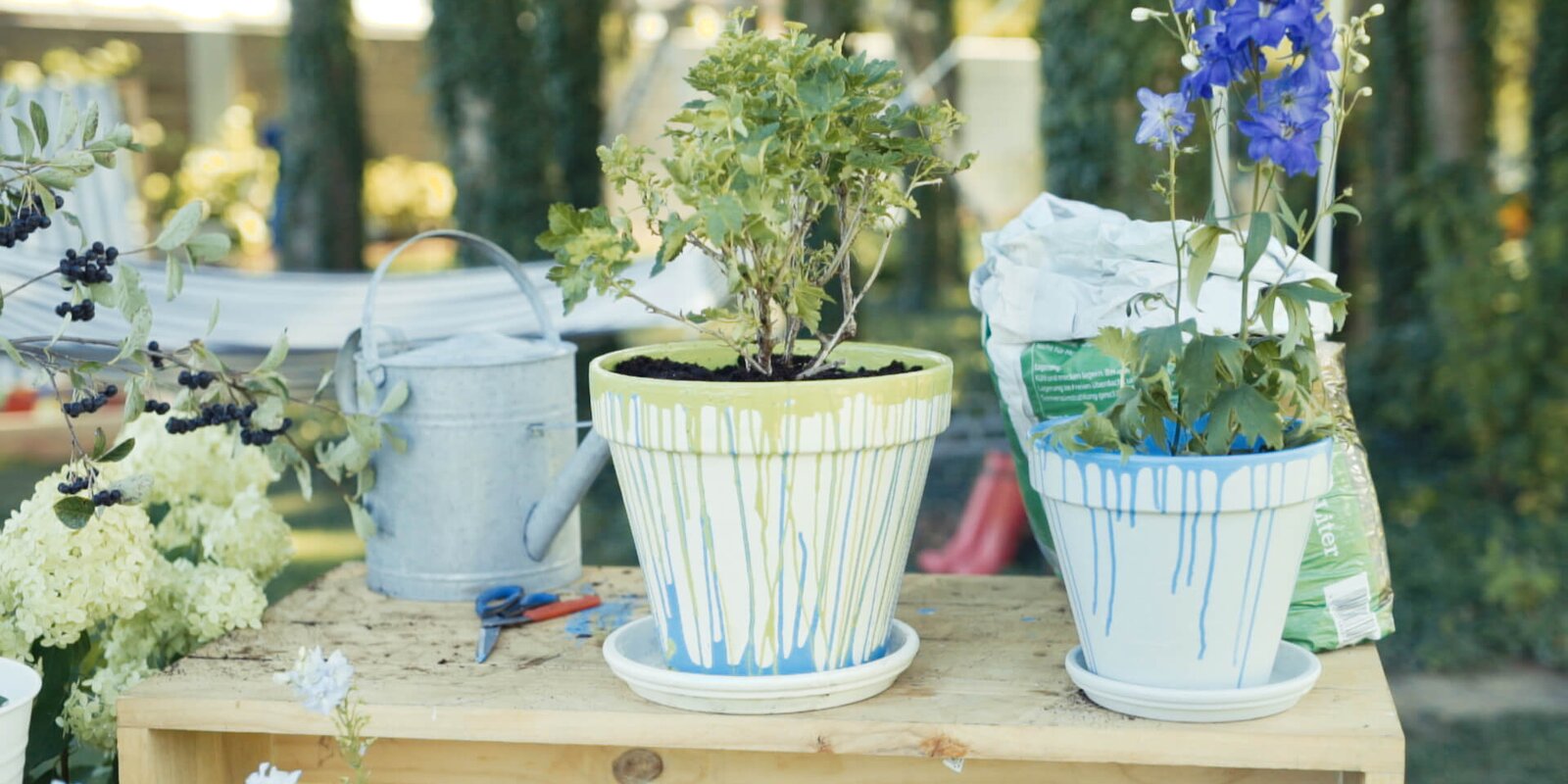 Bastelidee für Blumentöpfe Starkl Gartenblog Tipps & Tricks rund um