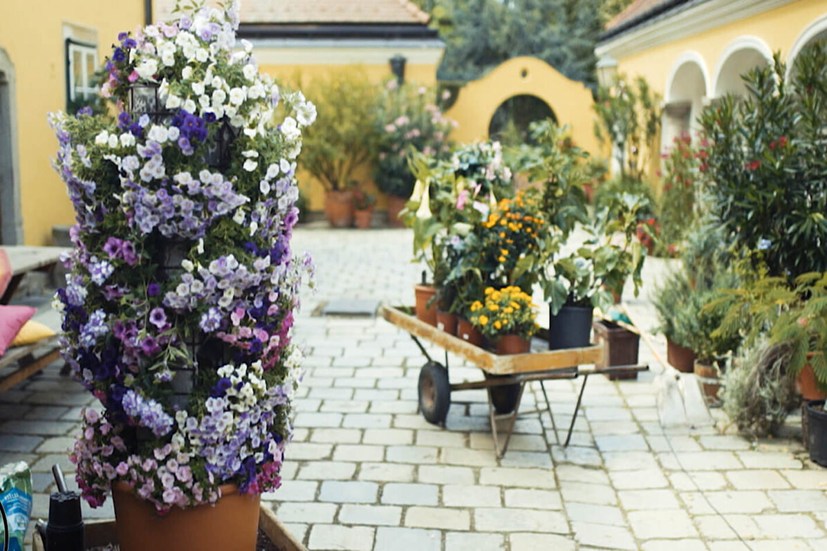 Bastelidee für Blumentöpfe Starkl Gartenblog Tipps & Tricks rund um
