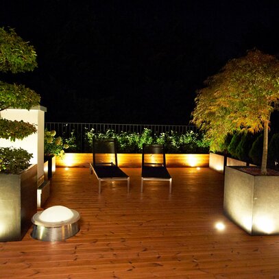 Die Design-Terrasse