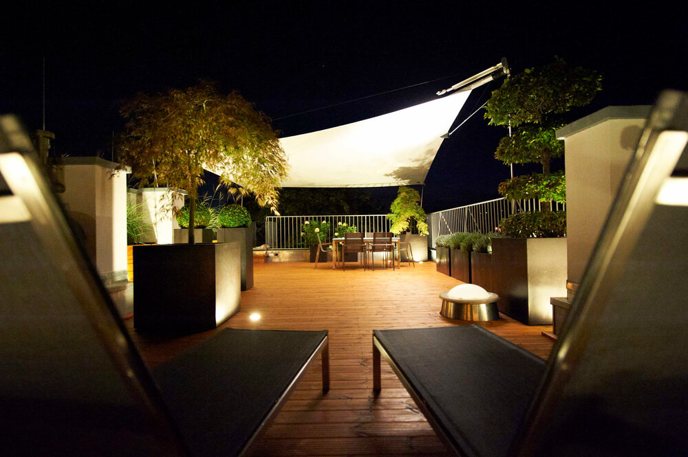 Die Design-Terrasse