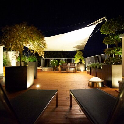Die Design-Terrasse