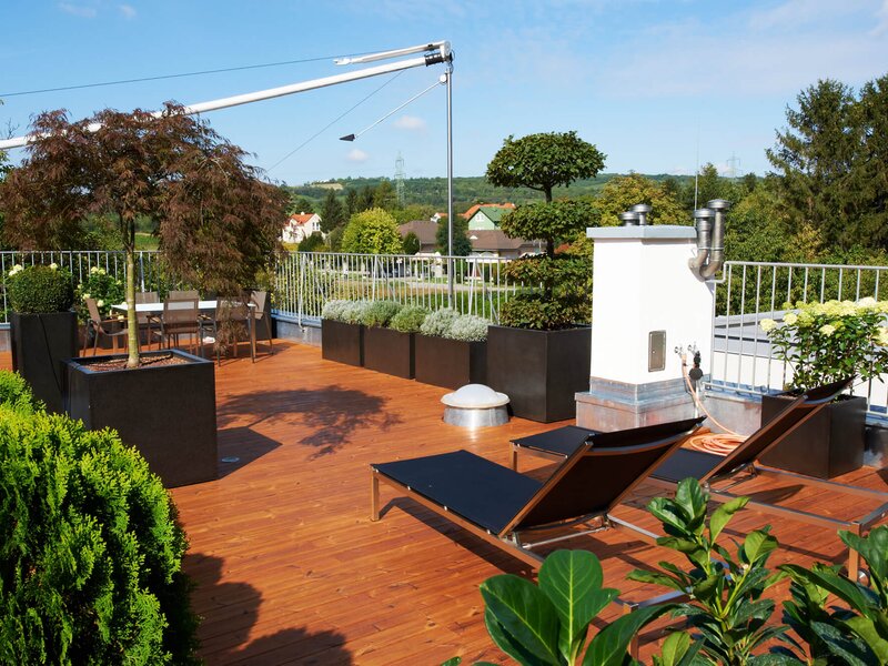 Die Design-Terrasse