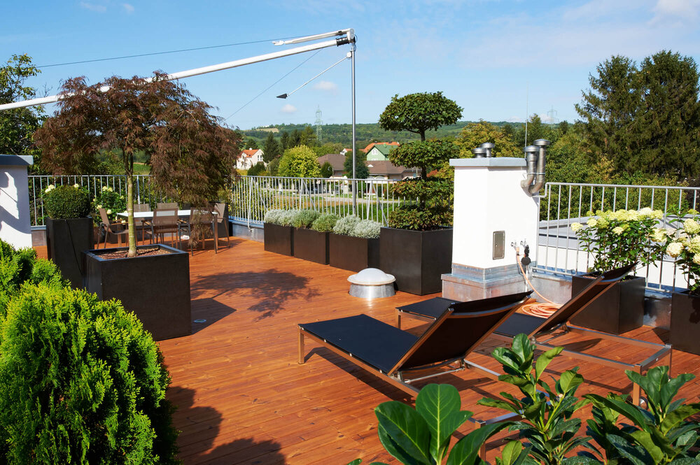 Die Design-Terrasse
