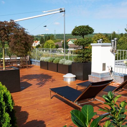 Die Design-Terrasse