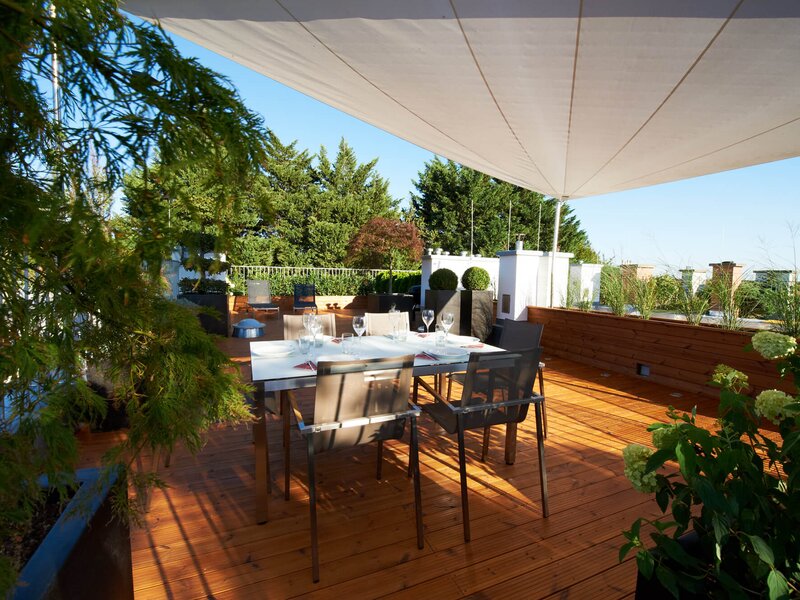 Die Design-Terrasse
