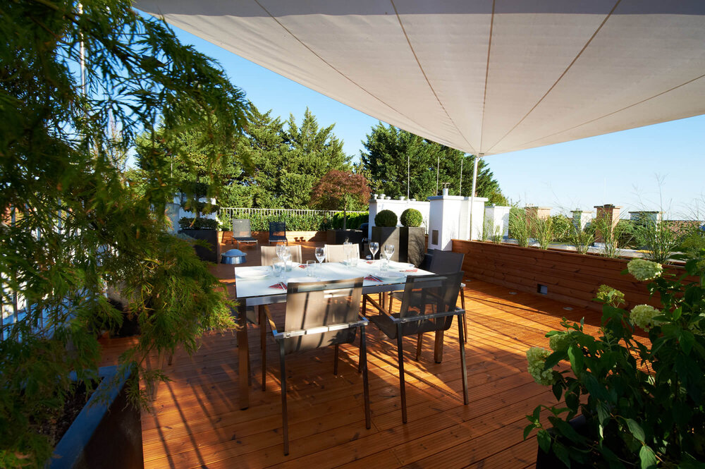 Die Design-Terrasse