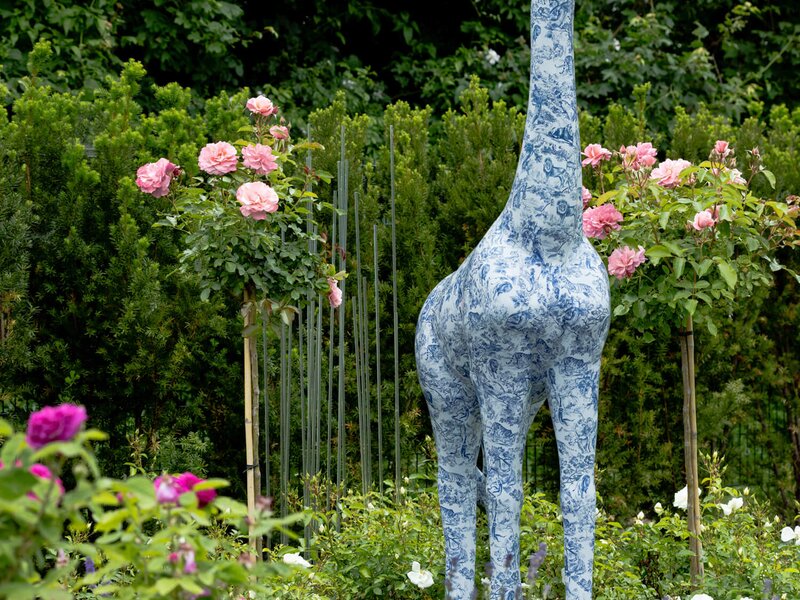 Extravaganter Garten