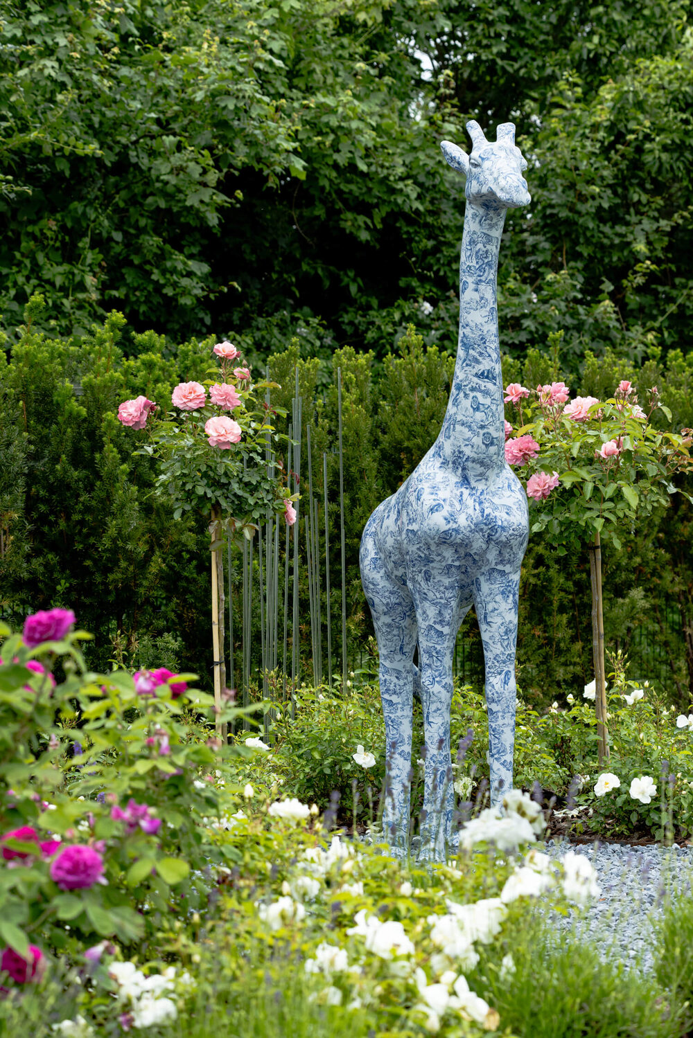 Extravaganter Garten