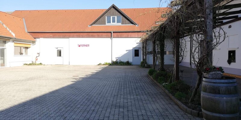 Grüner Innenhof