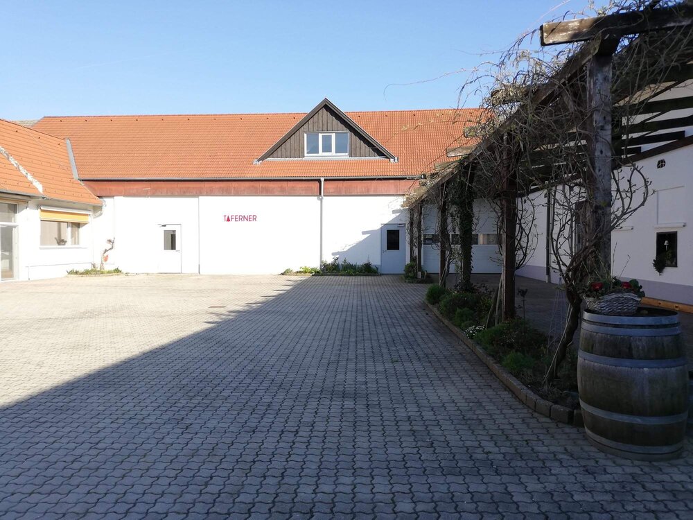 Grüner Innenhof