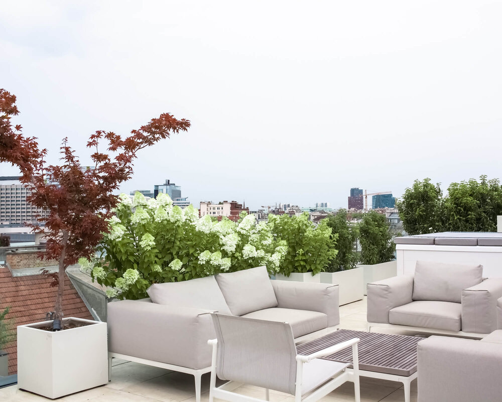 Moderne Terrasse