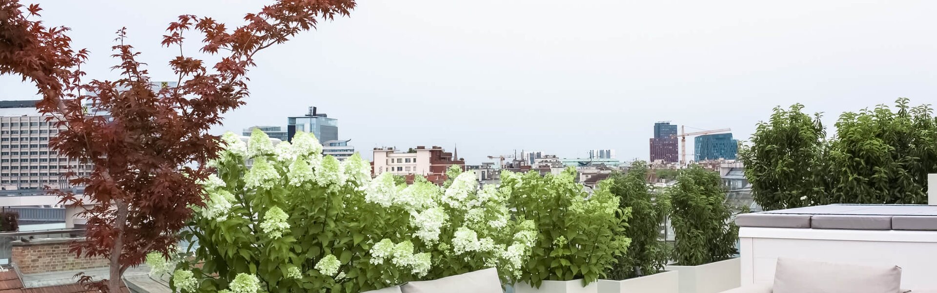 Moderne Terrasse