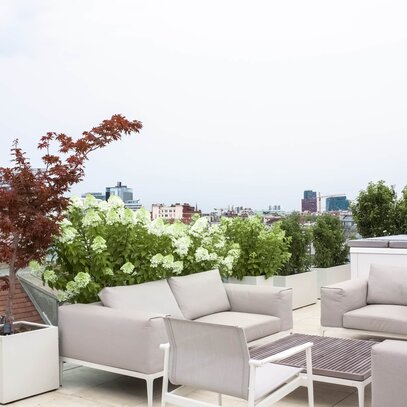 Moderne Terrasse