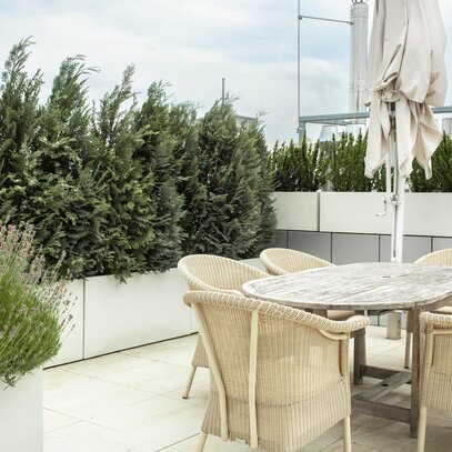 Moderne Terrasse