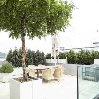 Moderne Terrasse