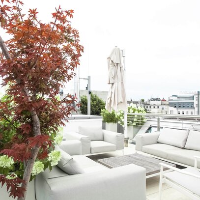 Moderne Terrasse