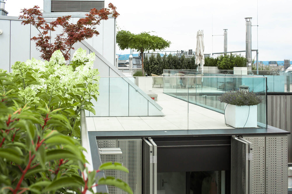 Moderne Terrasse