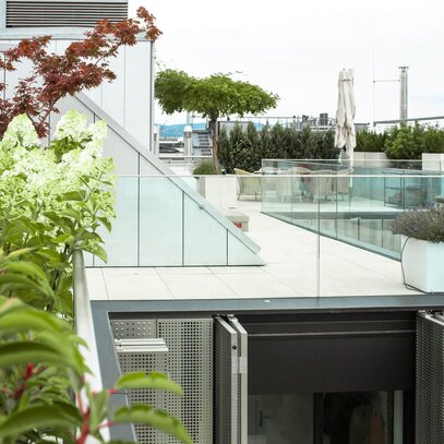 Moderne Terrasse