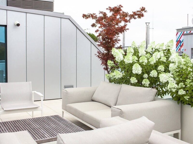 Moderne Terrasse