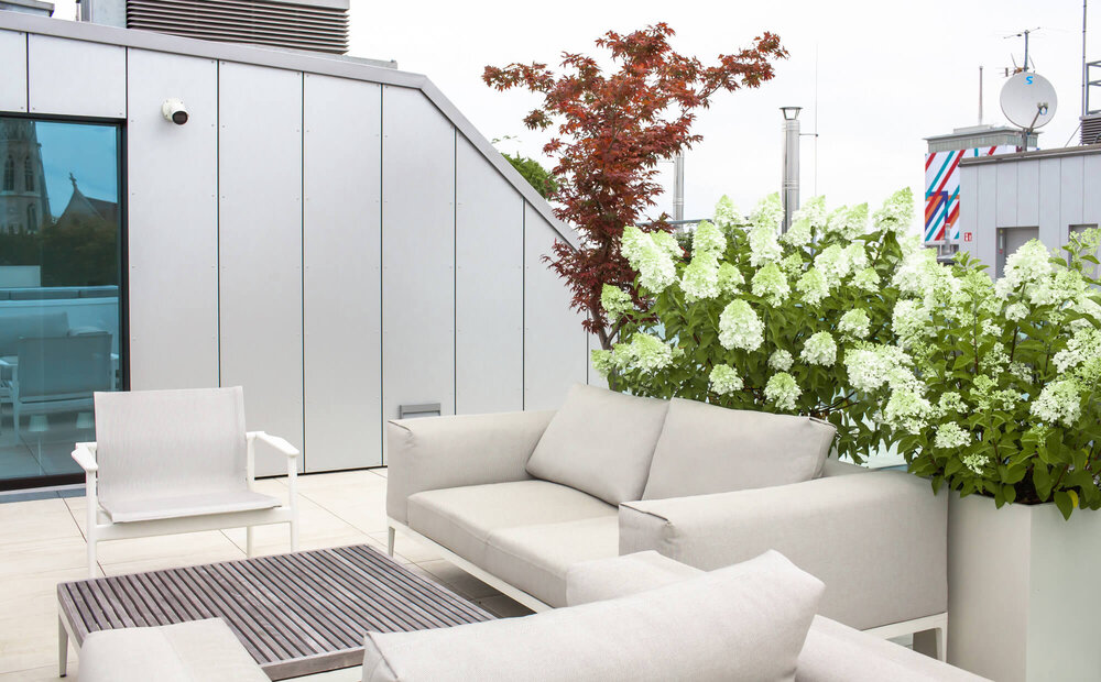 Moderne Terrasse