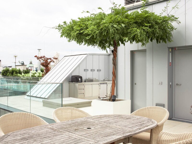 Moderne Terrasse