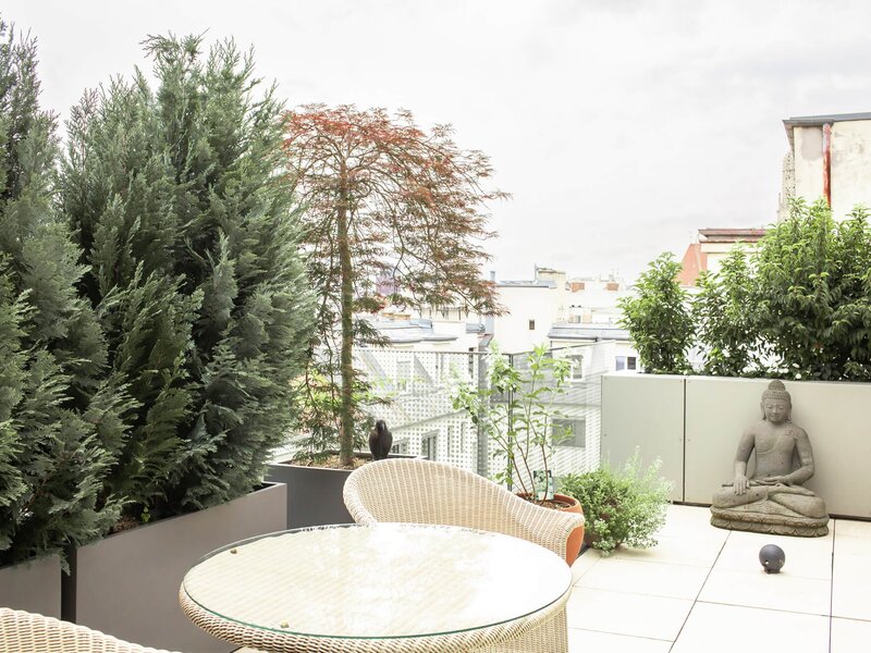 Moderne Terrasse