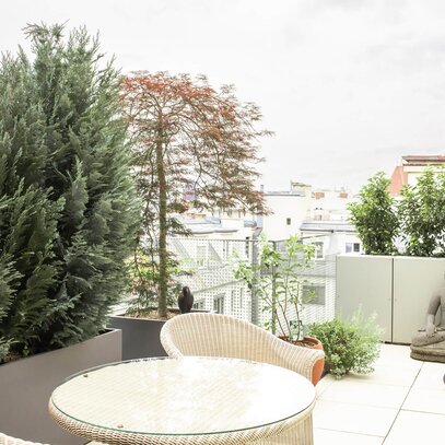 Moderne Terrasse