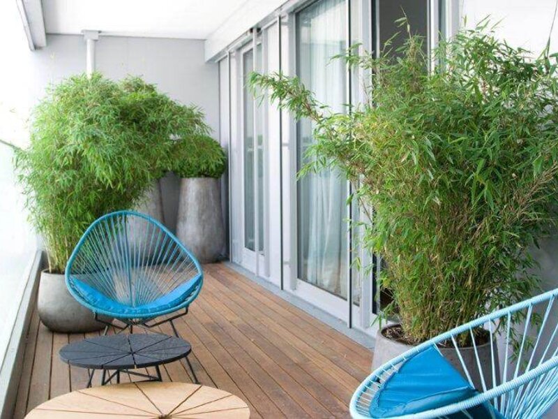 Pflegeleichter Balkon