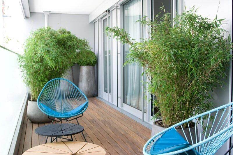 Pflegeleichter Balkon