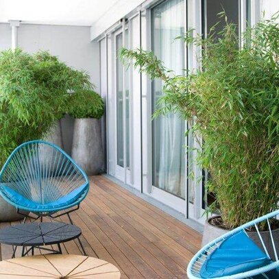 Pflegeleichter Balkon