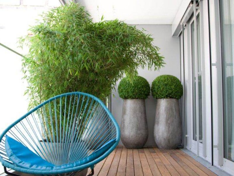 Pflegeleichter Balkon
