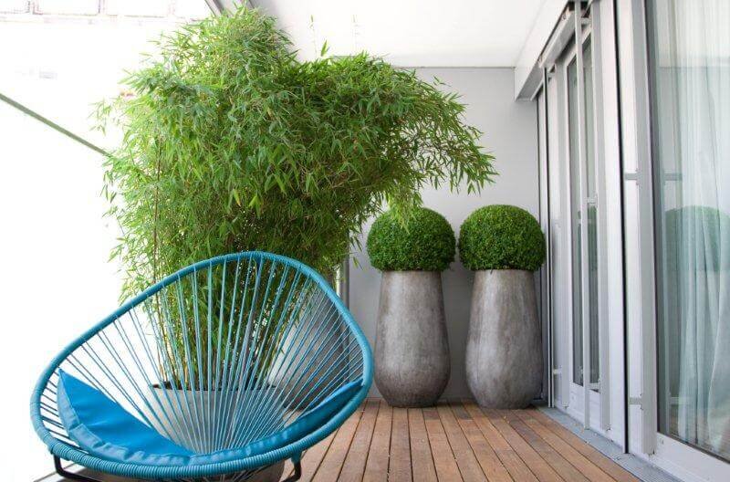 Pflegeleichter Balkon