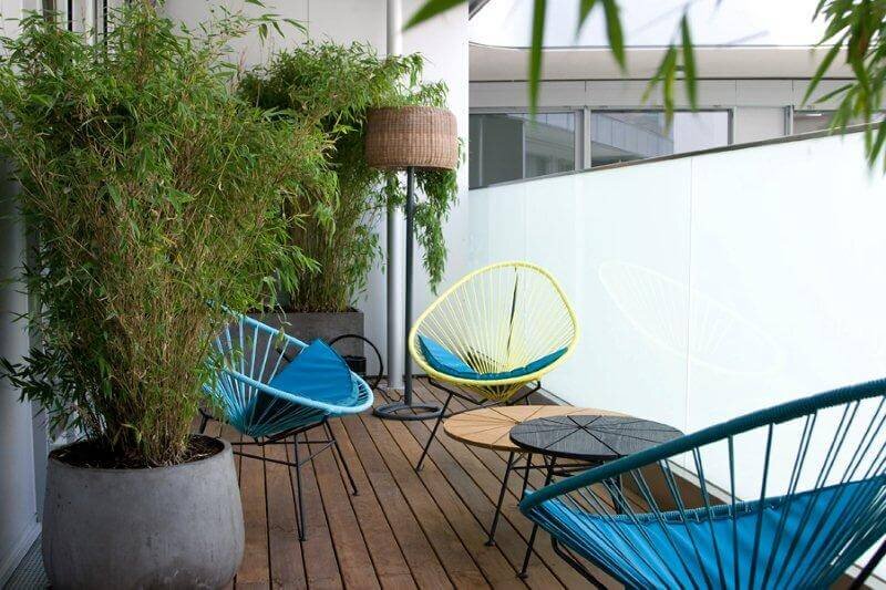 Pflegeleichter Balkon