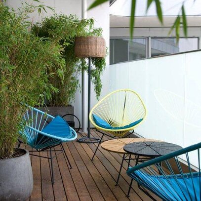 Pflegeleichter Balkon