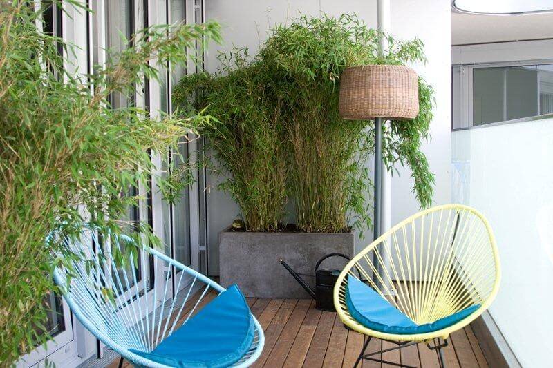 Pflegeleichter Balkon