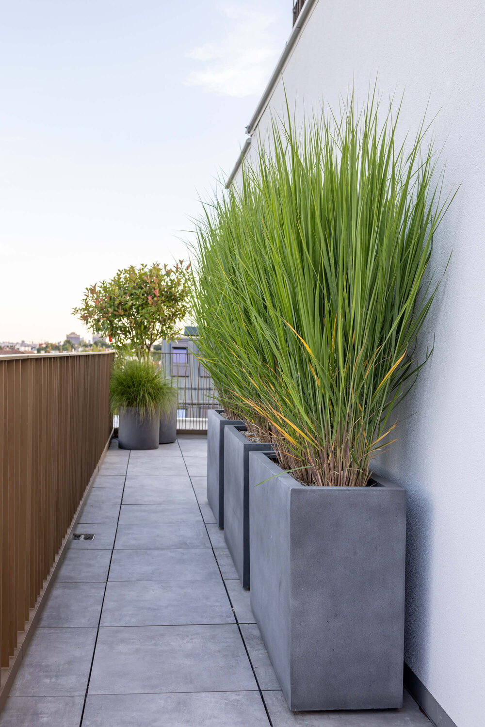 Schlichte Terrasse