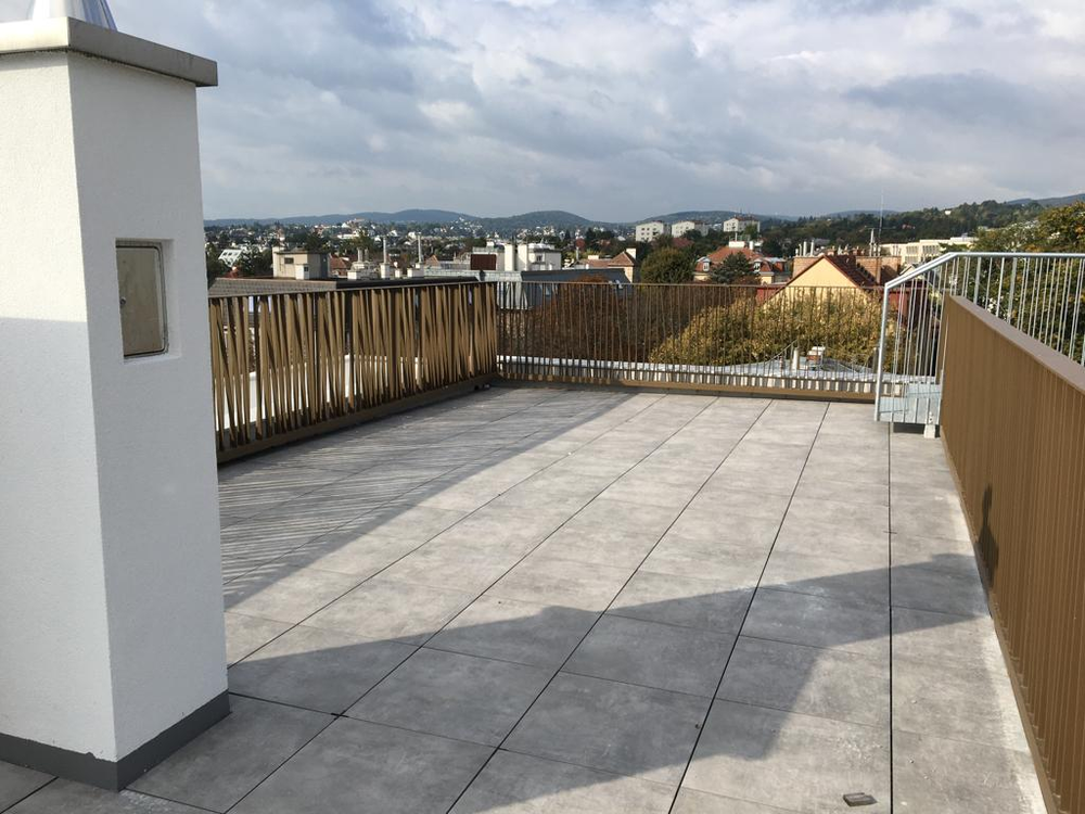 Schlichte Terrasse