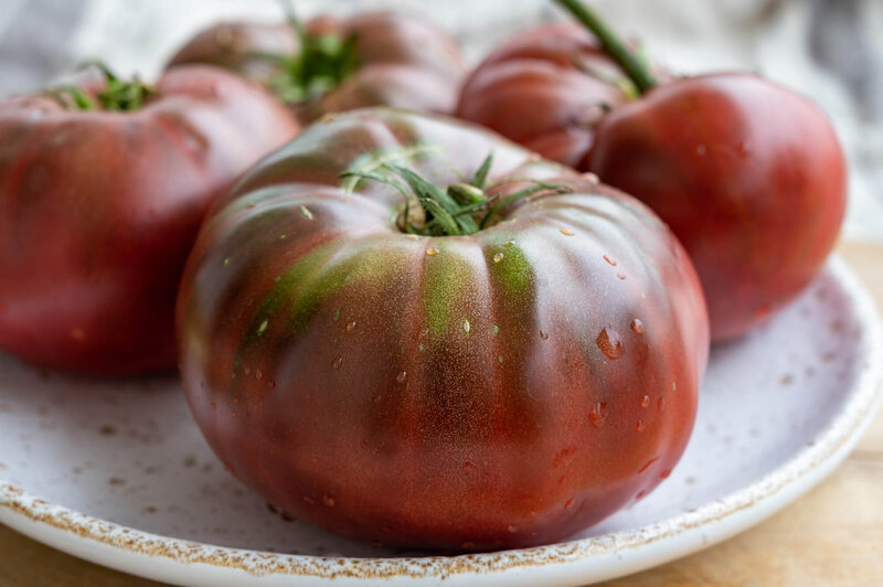Solanum lycopersicum 'Black Krim'