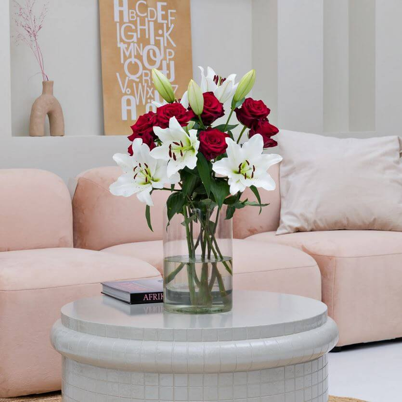 Blumenstrauß 'Ruby Lily'