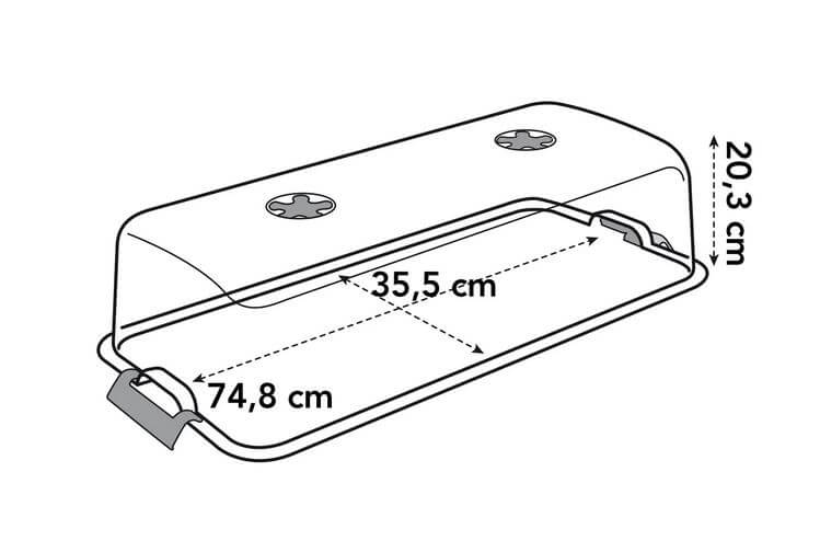 Elho® Green Basics Anzuchthaus XXL - Haube