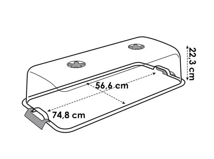 Elho® Green Basics Anzuchthaus XXL - Haube