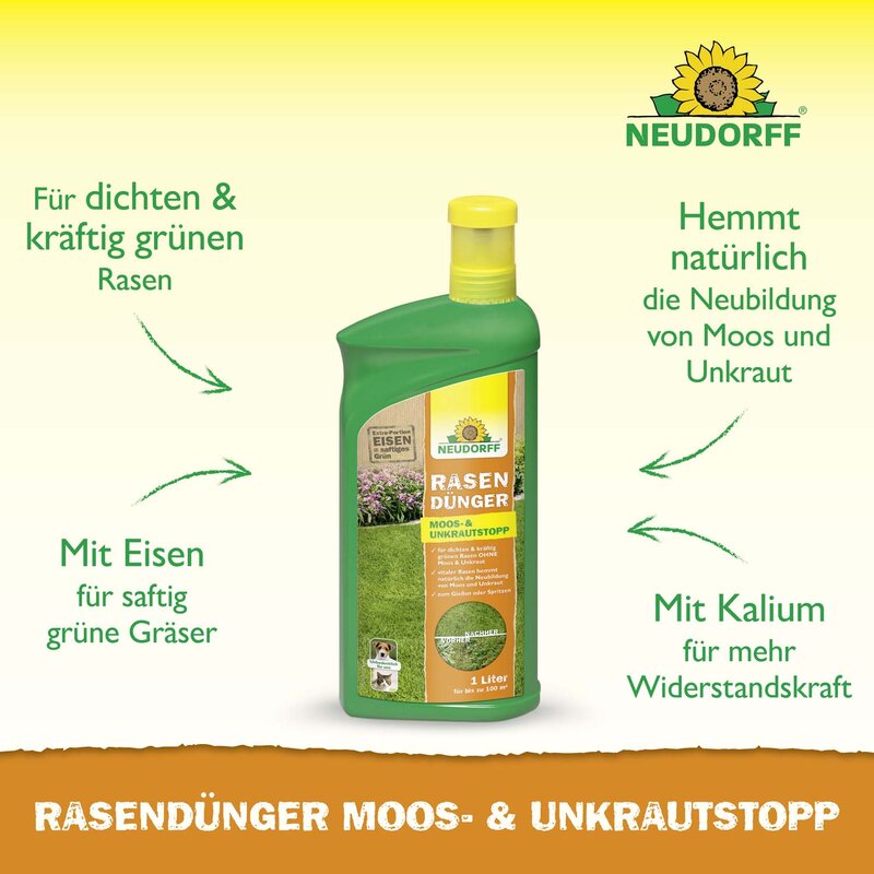 Neudorff® Azet® RasenDünger Moos- & UnkrautStopp
