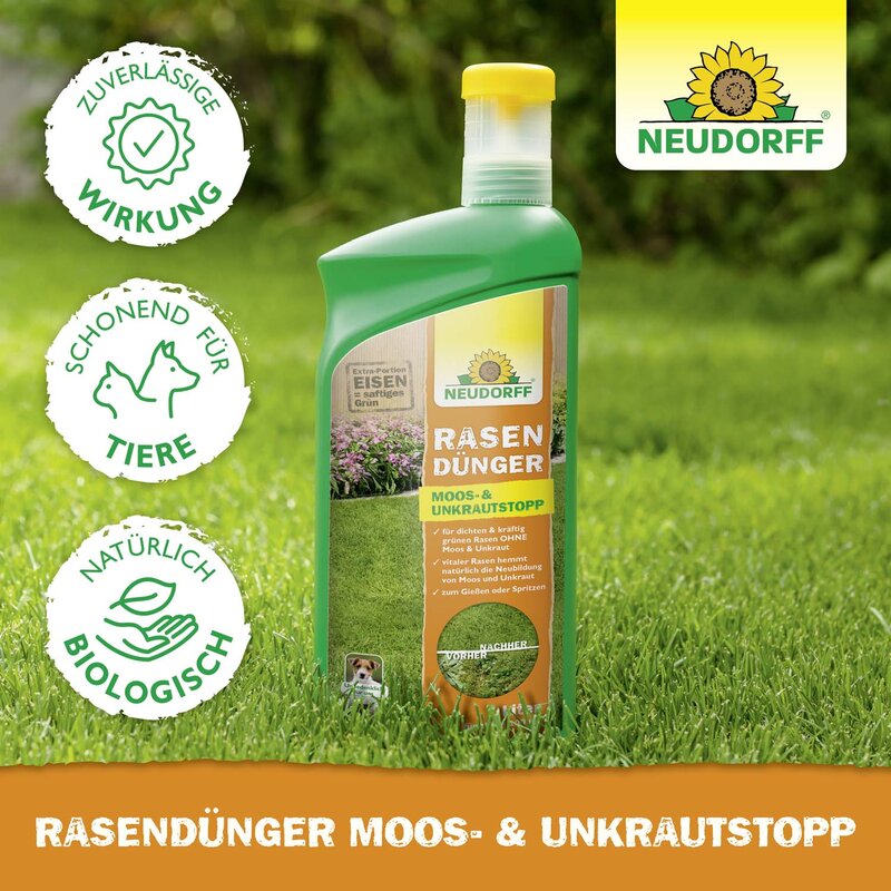 Neudorff® Azet® RasenDünger Moos- & UnkrautStopp