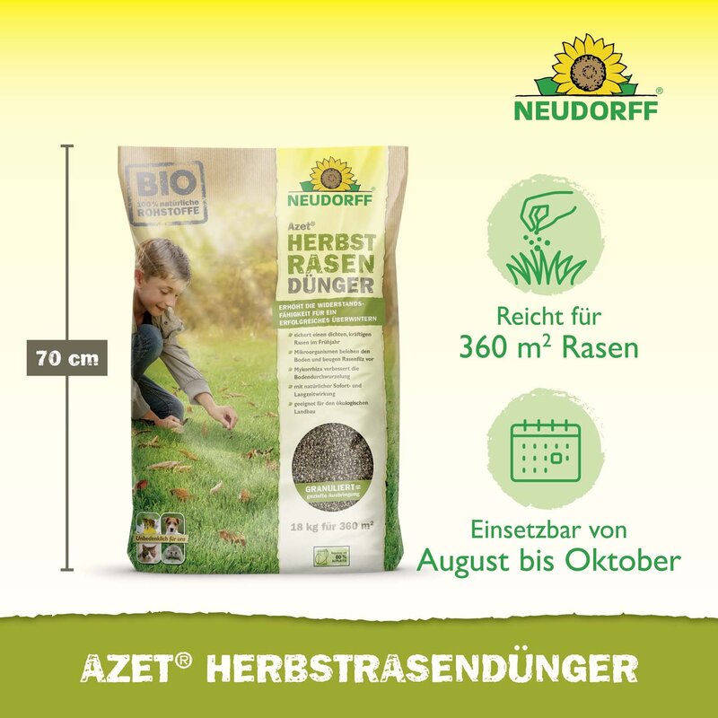 Neudorff® Azet® HerbstRasenDünger