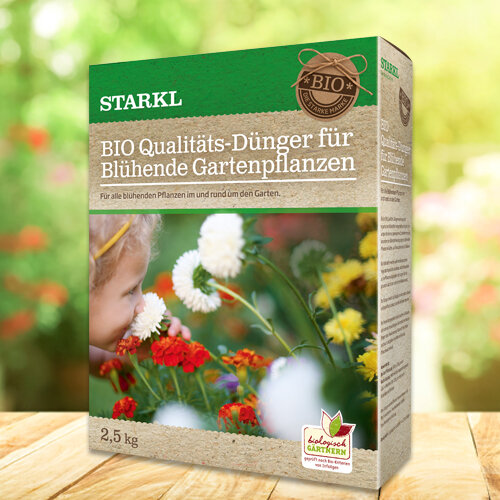 für blühende Gartenpflanzen