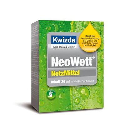 zur besseren Benetzung